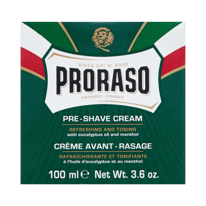 Proraso Pre-Shave Cream - Refreshing and Toning 100 mL