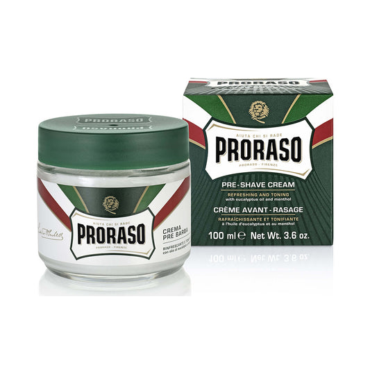 Proraso Pre-Shave Cream - Refreshing and Toning 100 mL