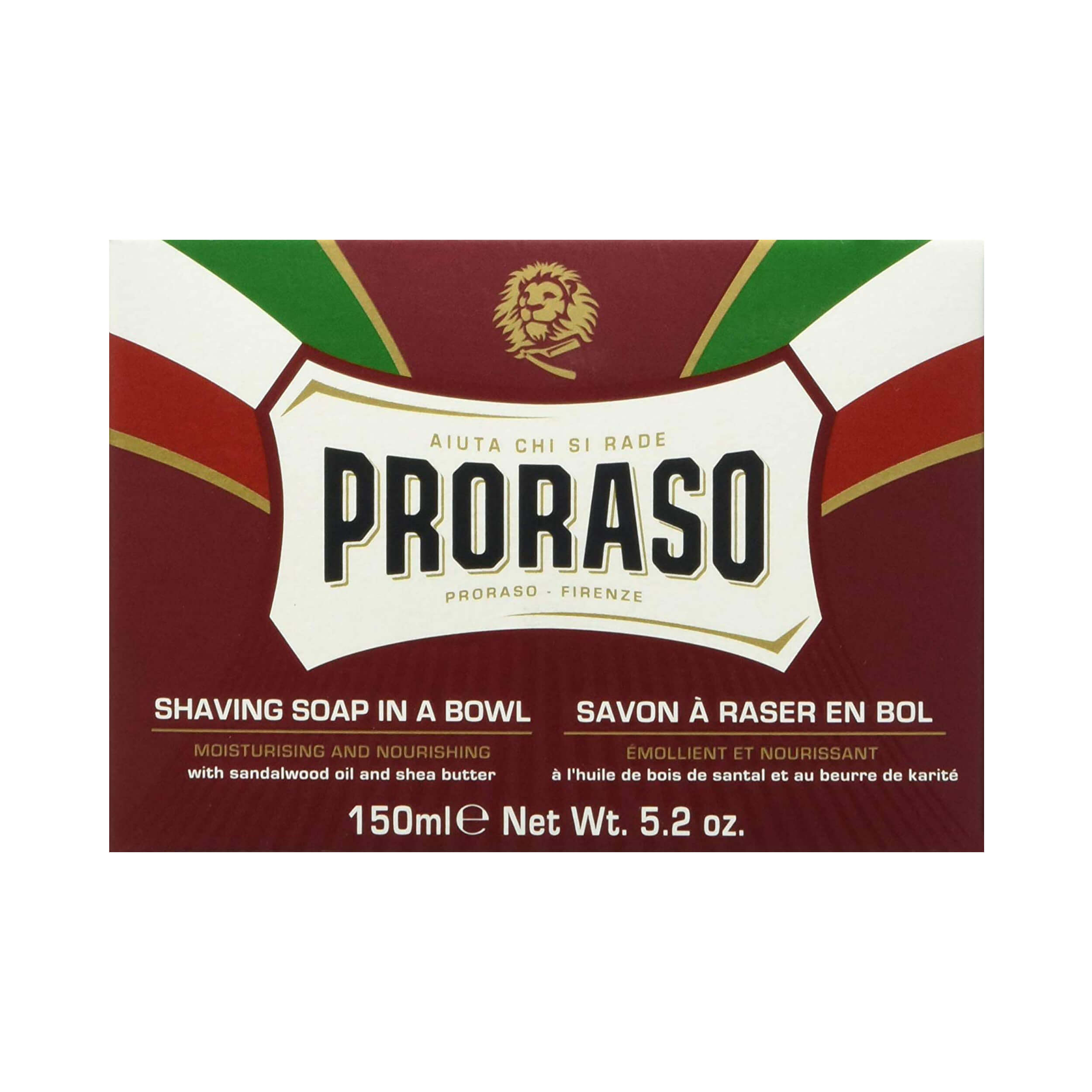 Proraso Shaving Soap In A Bowl Moisturizing and Nourishing 150 mL
