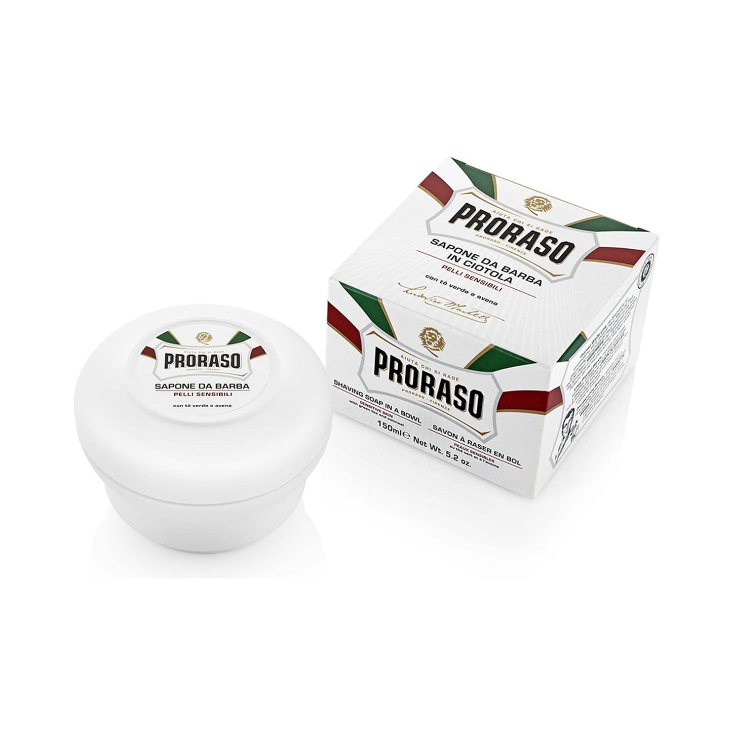 Proraso Shaving Soap In A Bowl Sensitive Skin 150 mL