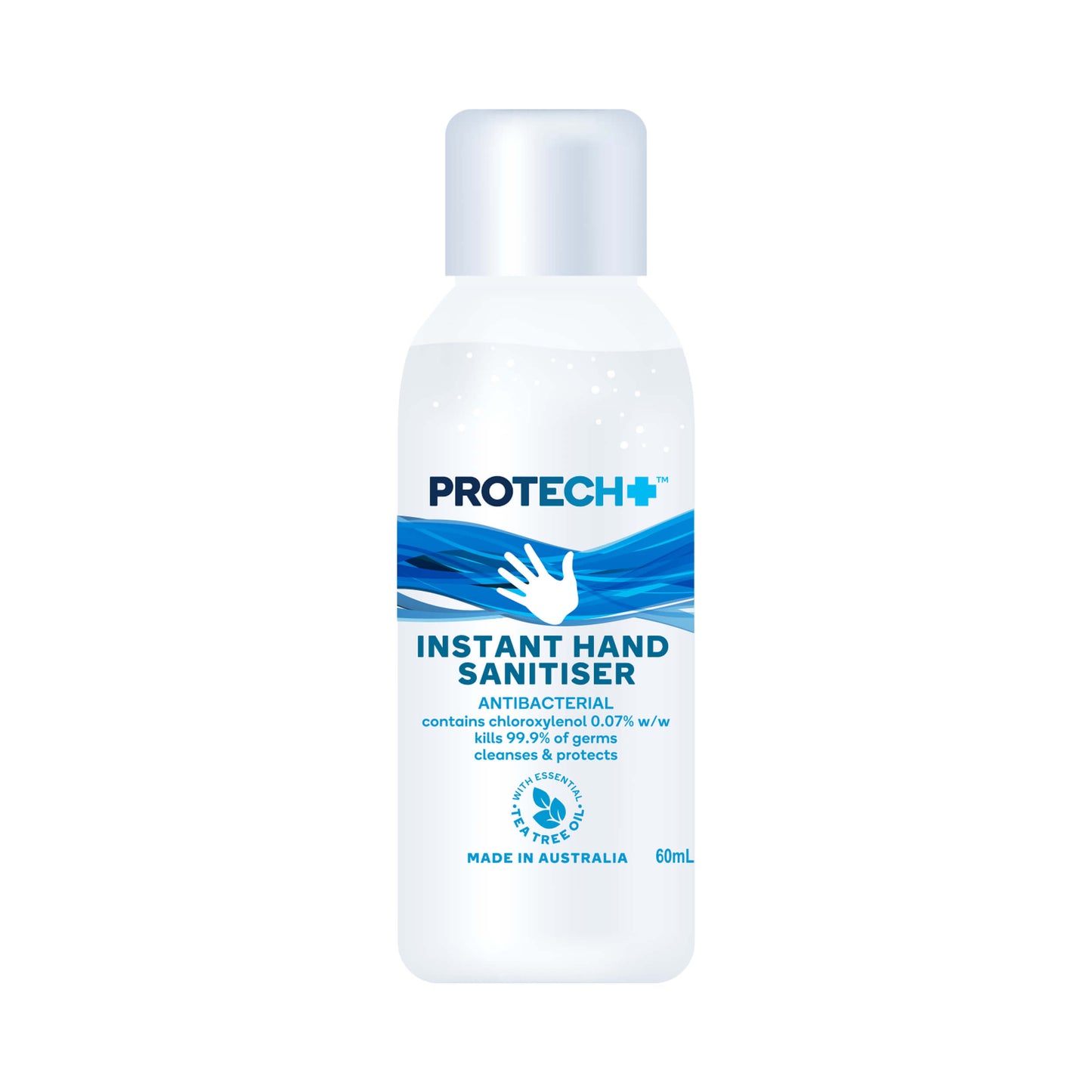 Protech+ Instant Hand Sanitiser with Tea Tree Oil 60 mL Pack of 6