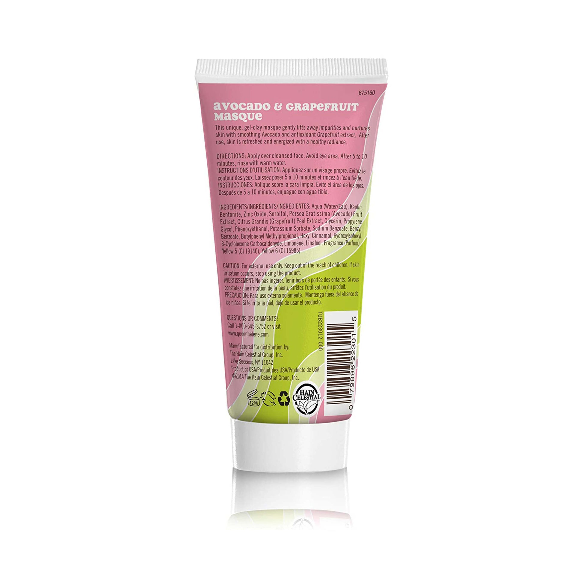 Queen Helene Avocado & Grapefruit Masque Normal to Dry Skin 170 g