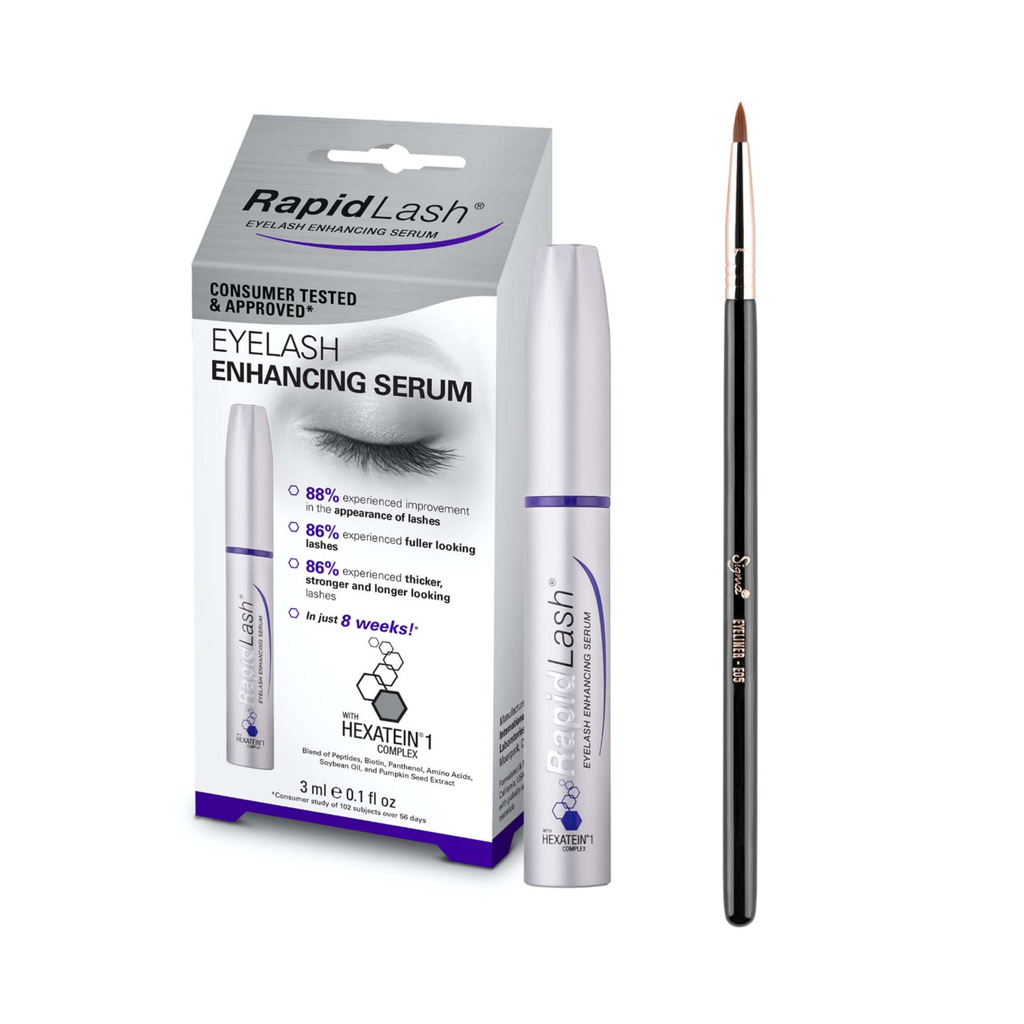 RapidLash Eyelash Enhancing Serum 3 mL + Free Gift
