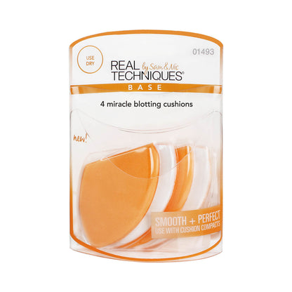 Real Techniques 4 Miracle Blotting Cushions