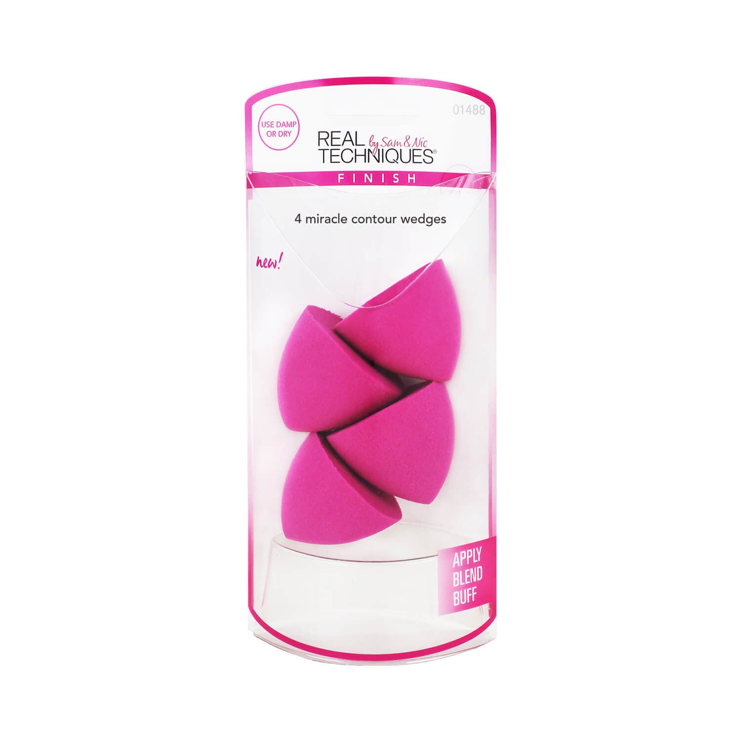 Real Techniques 4 Miracle Contour Wedges In The Package