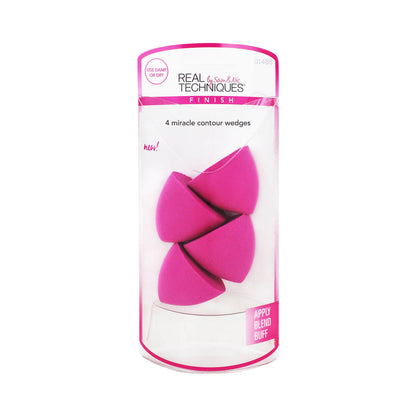 Real Techniques 4 Miracle Contour Wedges In The Package
