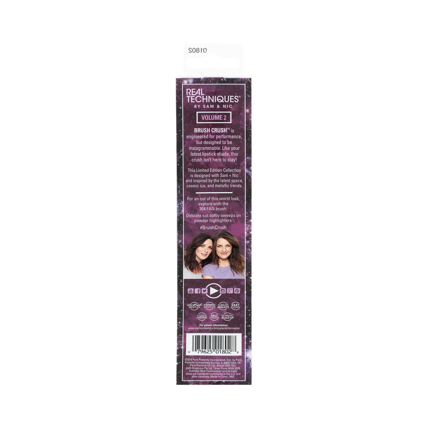 Real Techniques Brush Crush Volume 2 304 Fan Brush