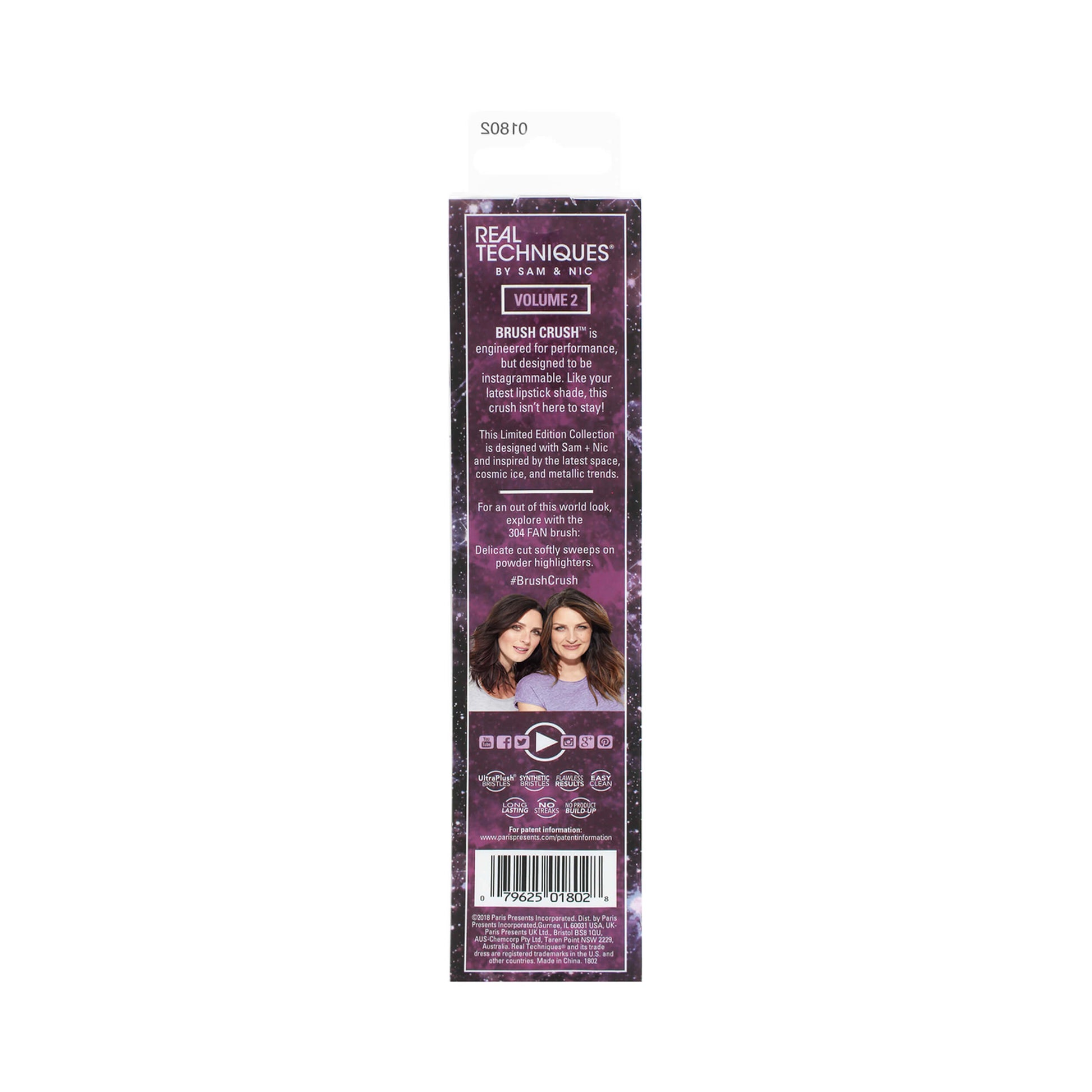 Real Techniques Brush Crush Volume 2 304 Fan Brush