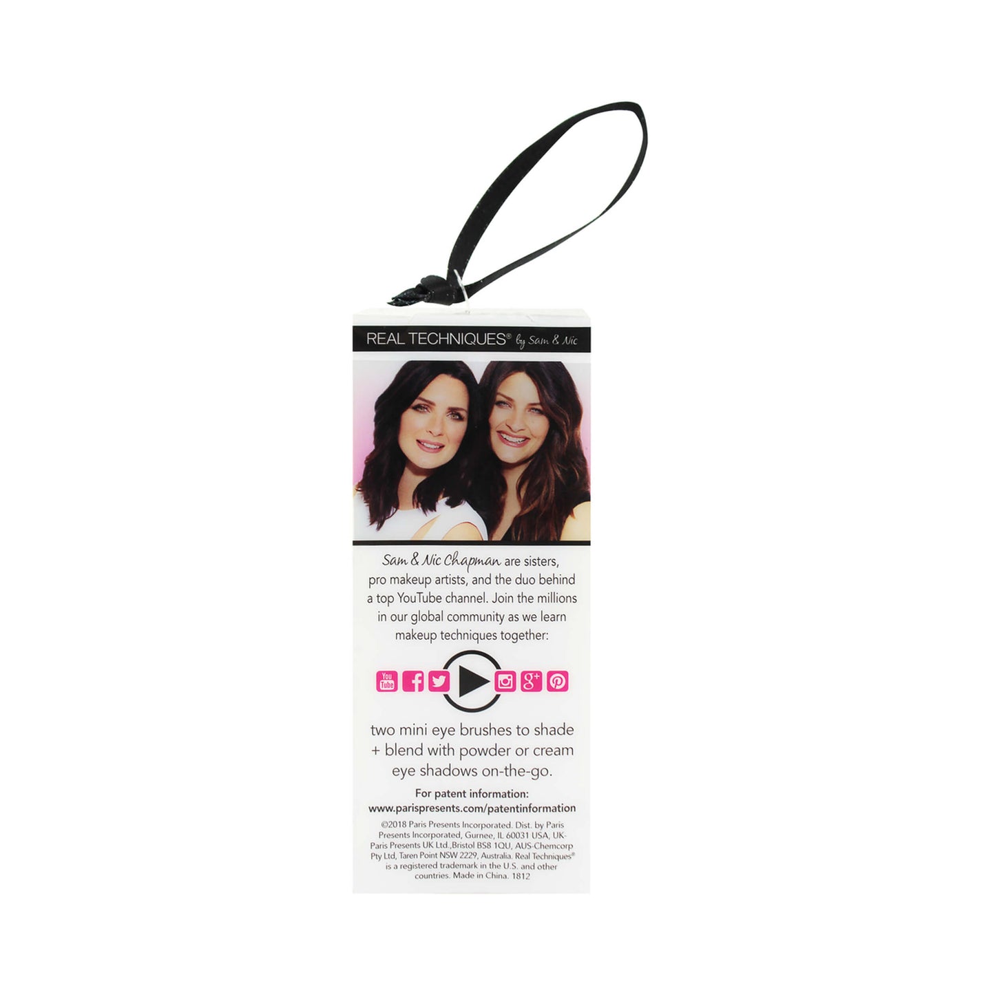 Real Techniques Mini Eye Duo Ornament Brush