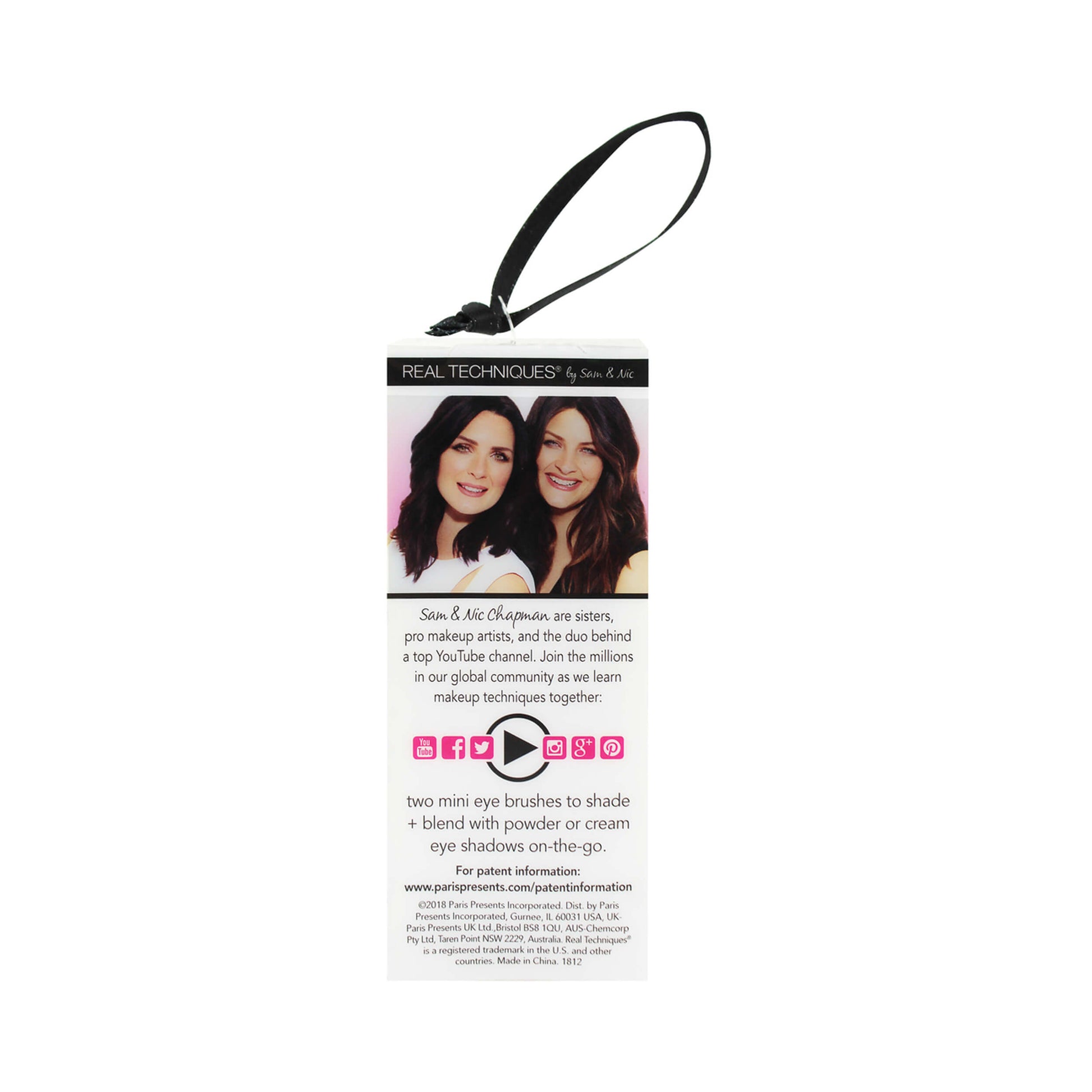 Real Techniques Mini Eye Duo Ornament Brush