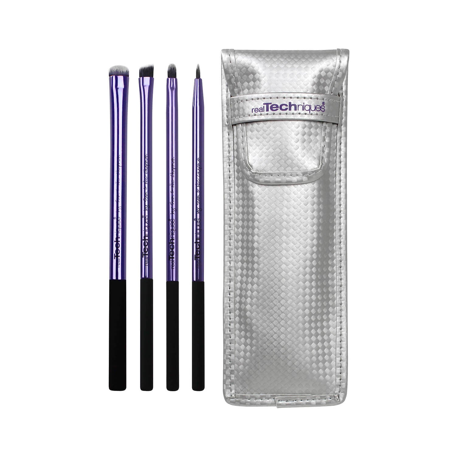 Real Techniques eyeliner set with pouch out of package