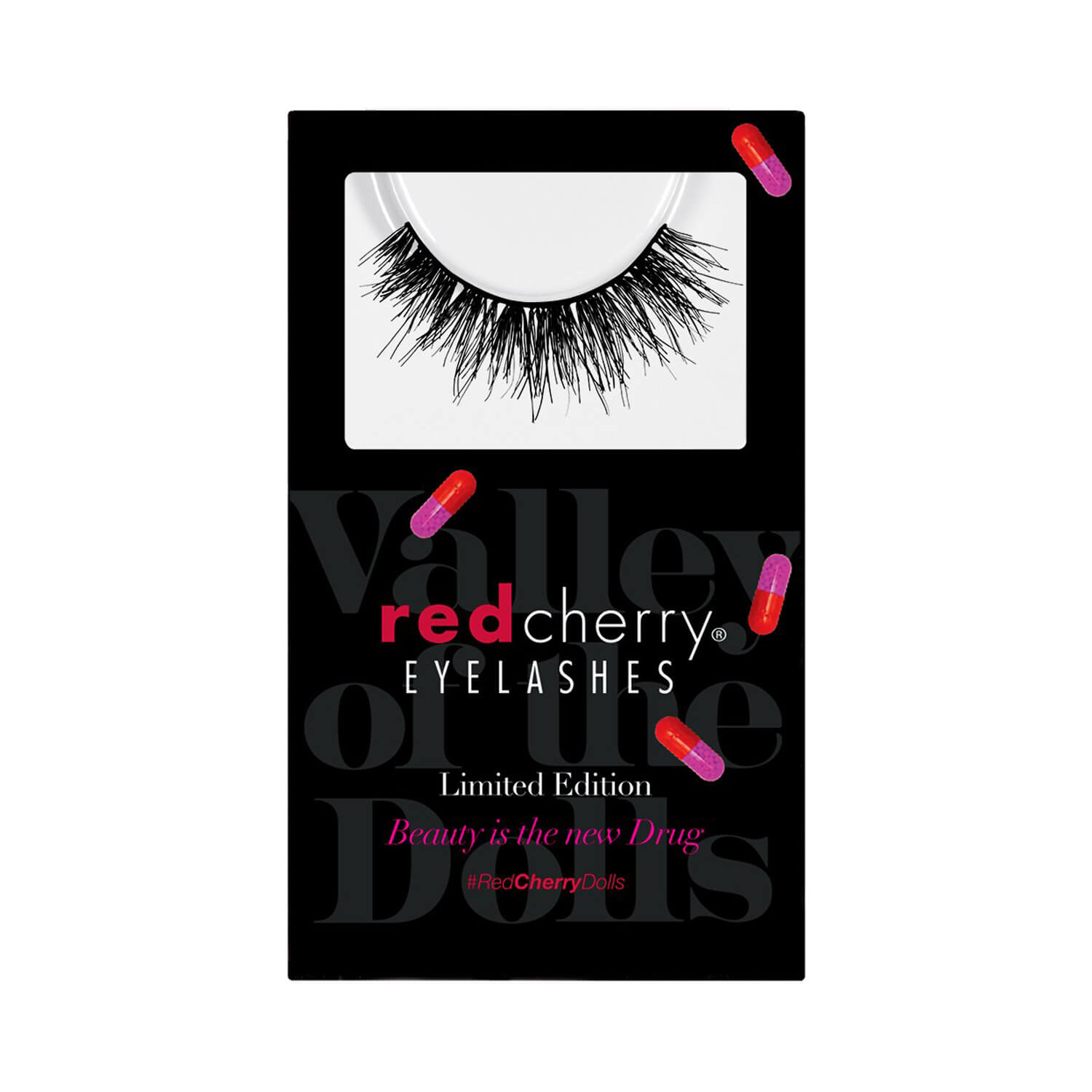 Red Cherry Molly False Eyelashes Package