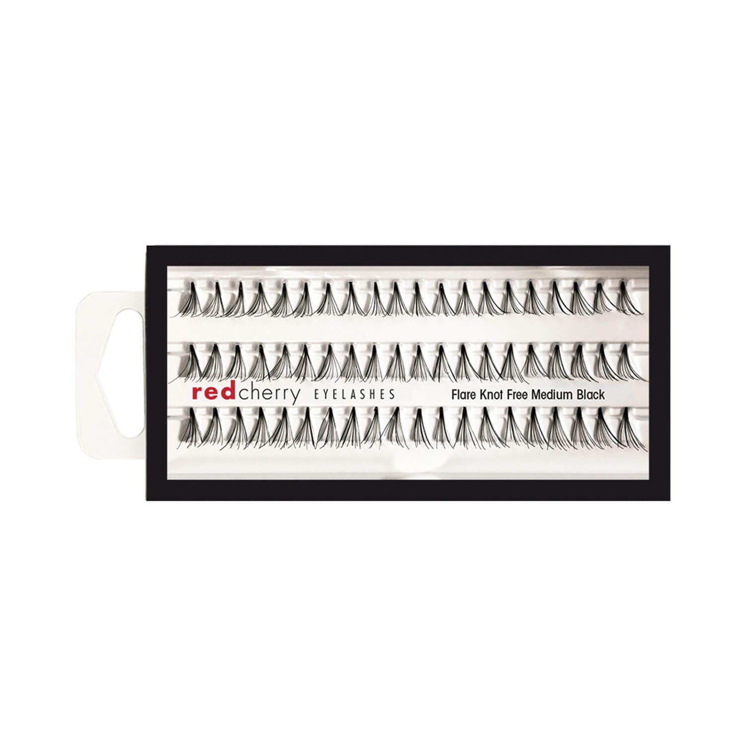 Red Cherry RC Knot Free Flare Medium Black KFM Eyelashes