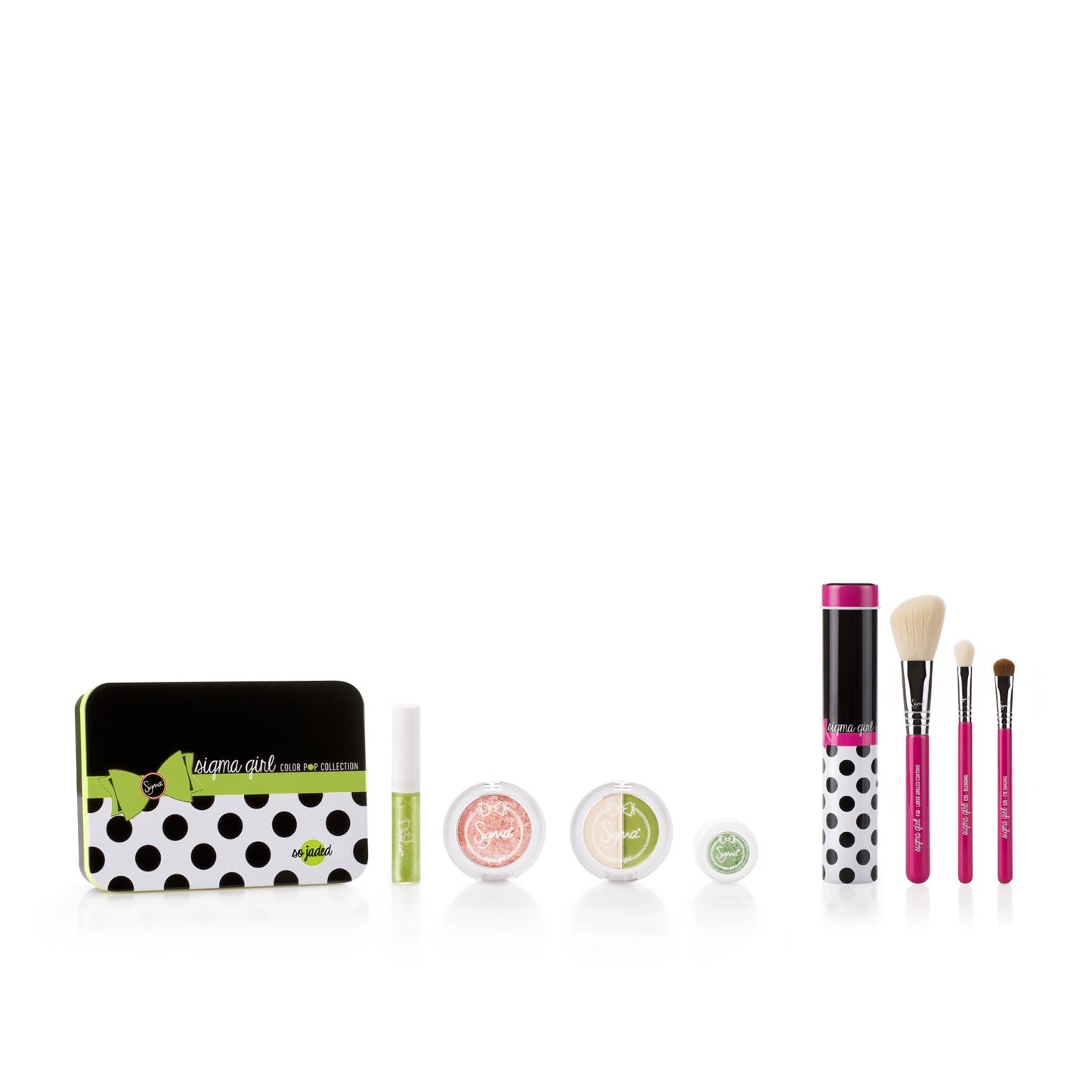 Sigma Girl Color Pop Makeup & Brush Set - So Jaded
