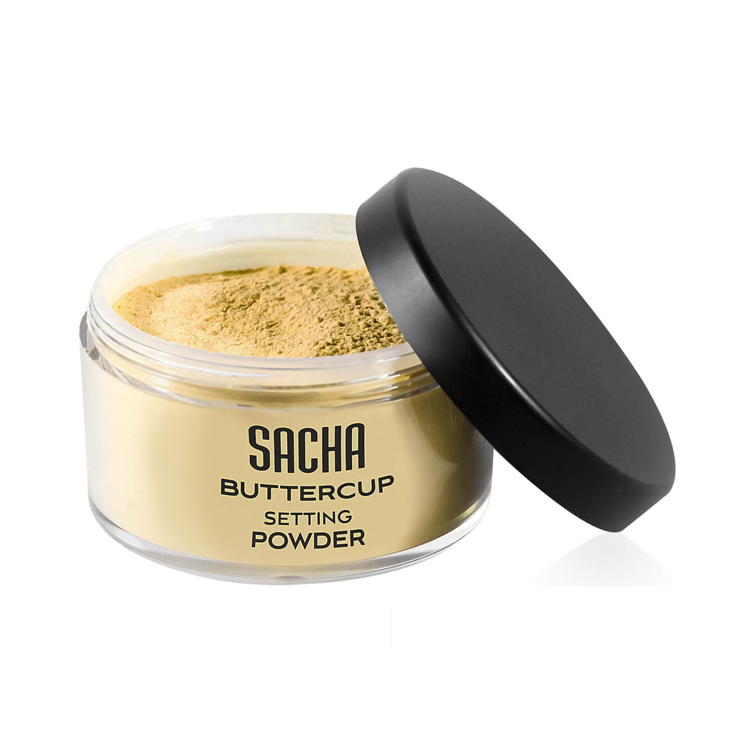 Sacha Cosmetics Buttercup Loose Powder Open