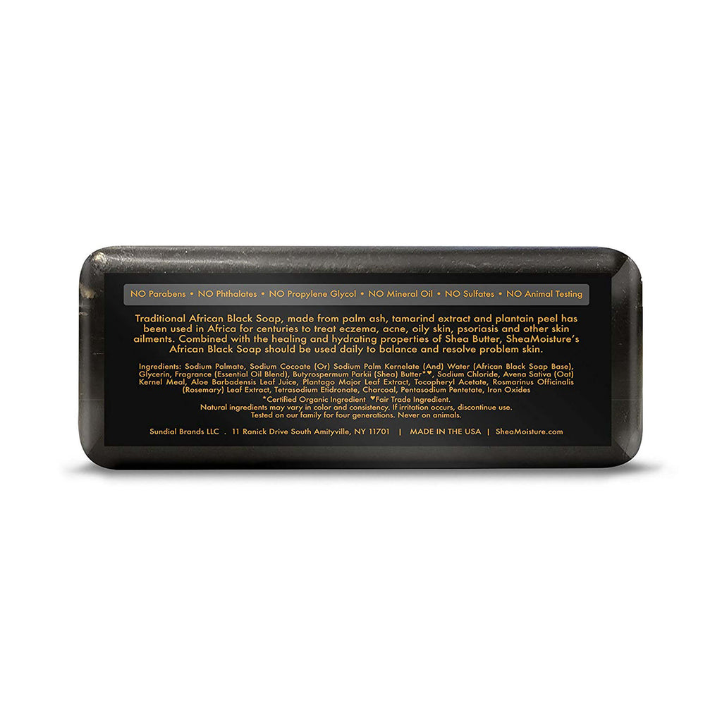 Shea Moisture African Black Soap with Shea Butter 230g
