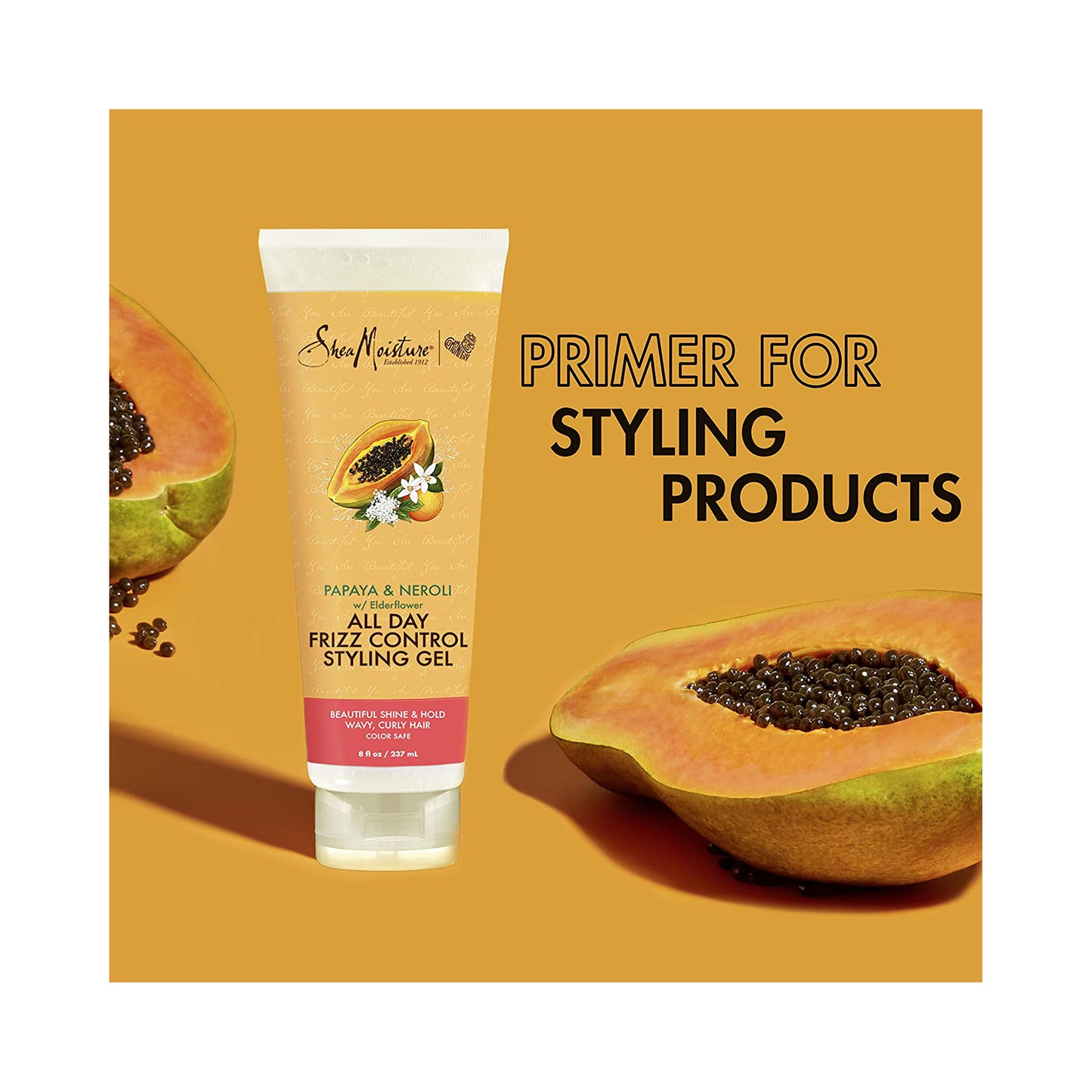 Shea Moisture Papaya Neroli All Day Frizz Control Styling Gel 237 mL