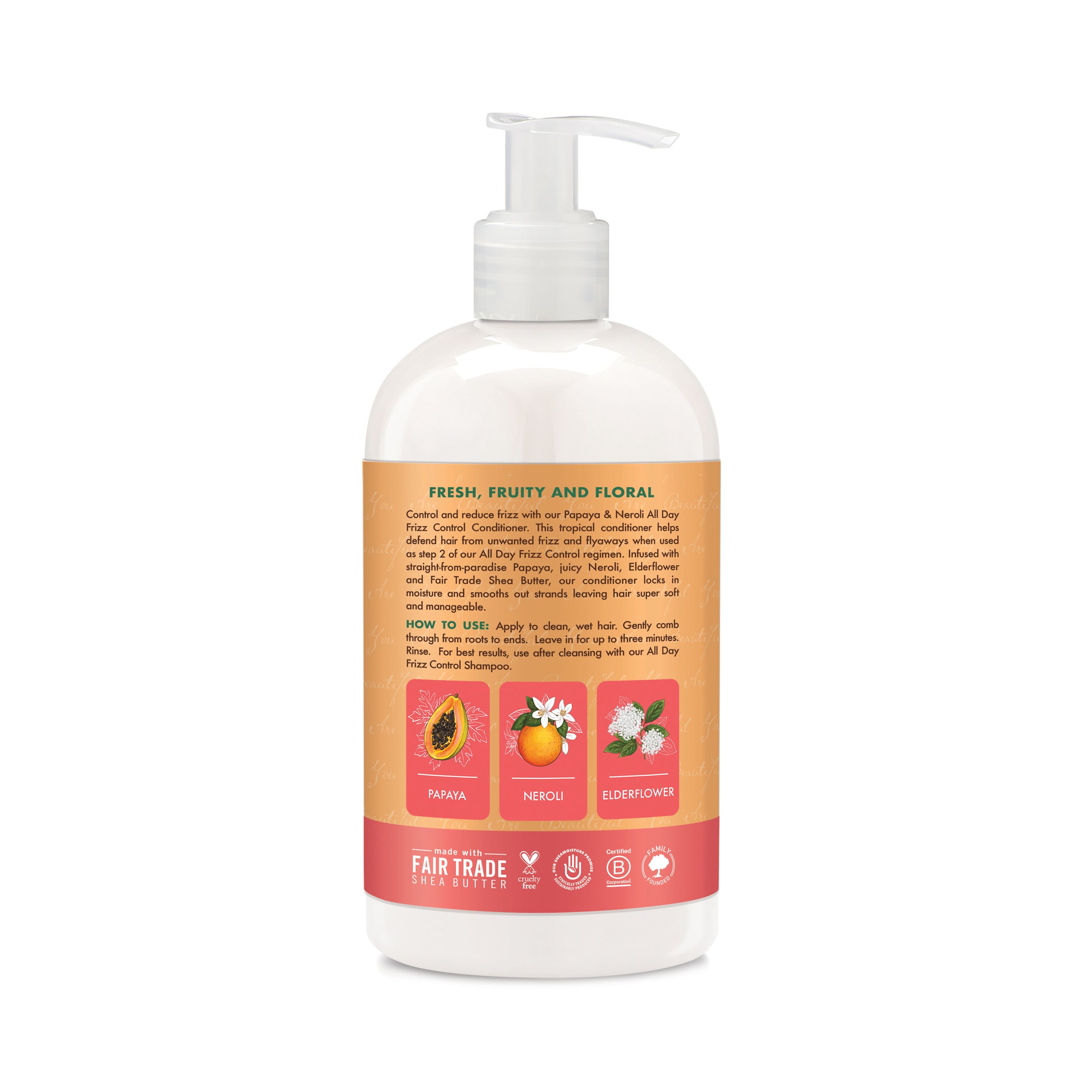 Shea Moisture Papaya & Neroli All Day frizz control Conditioner 384 mL