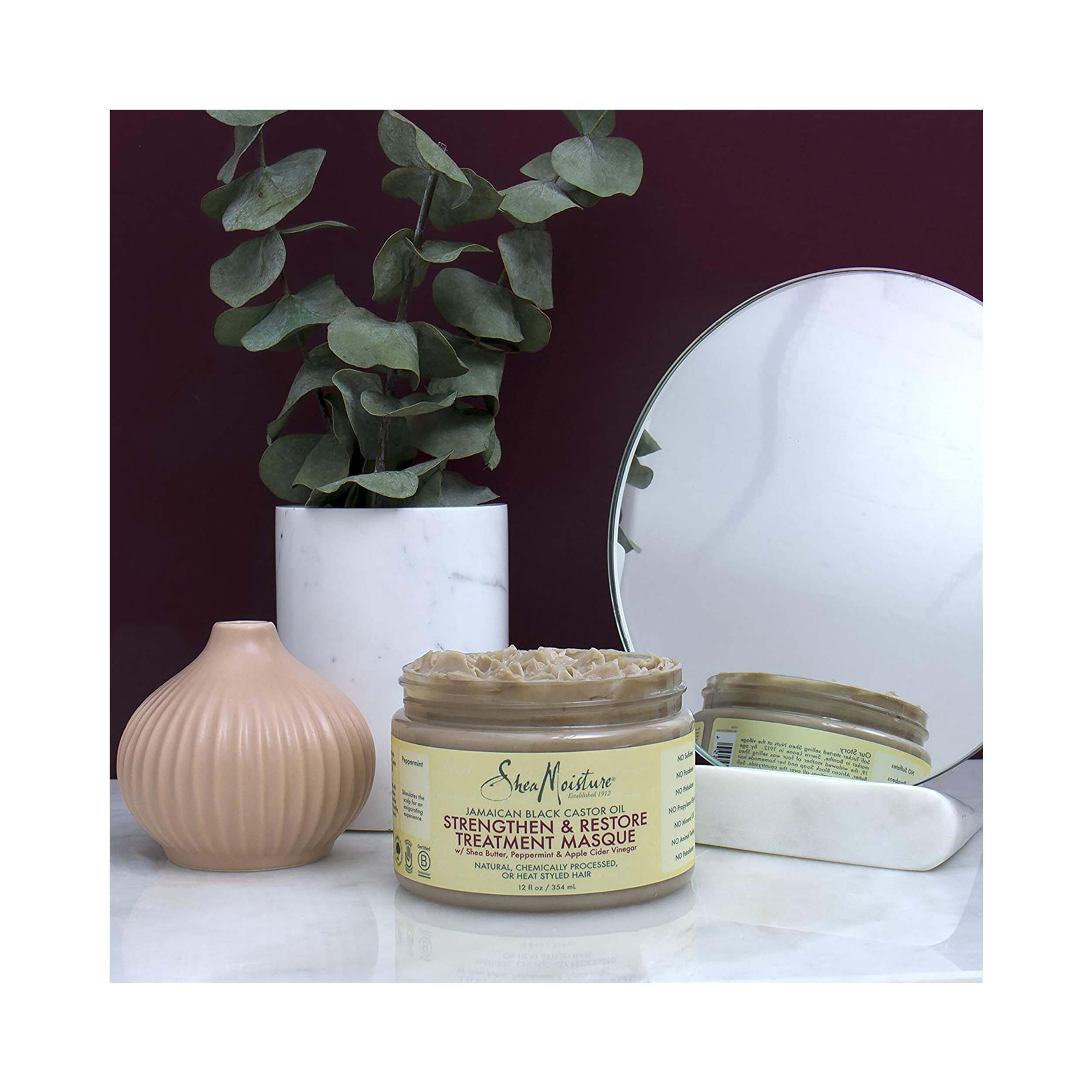 SheaMoisture Jamaican Black Castor Oil Strengthen Restore Treatment Masque 340g