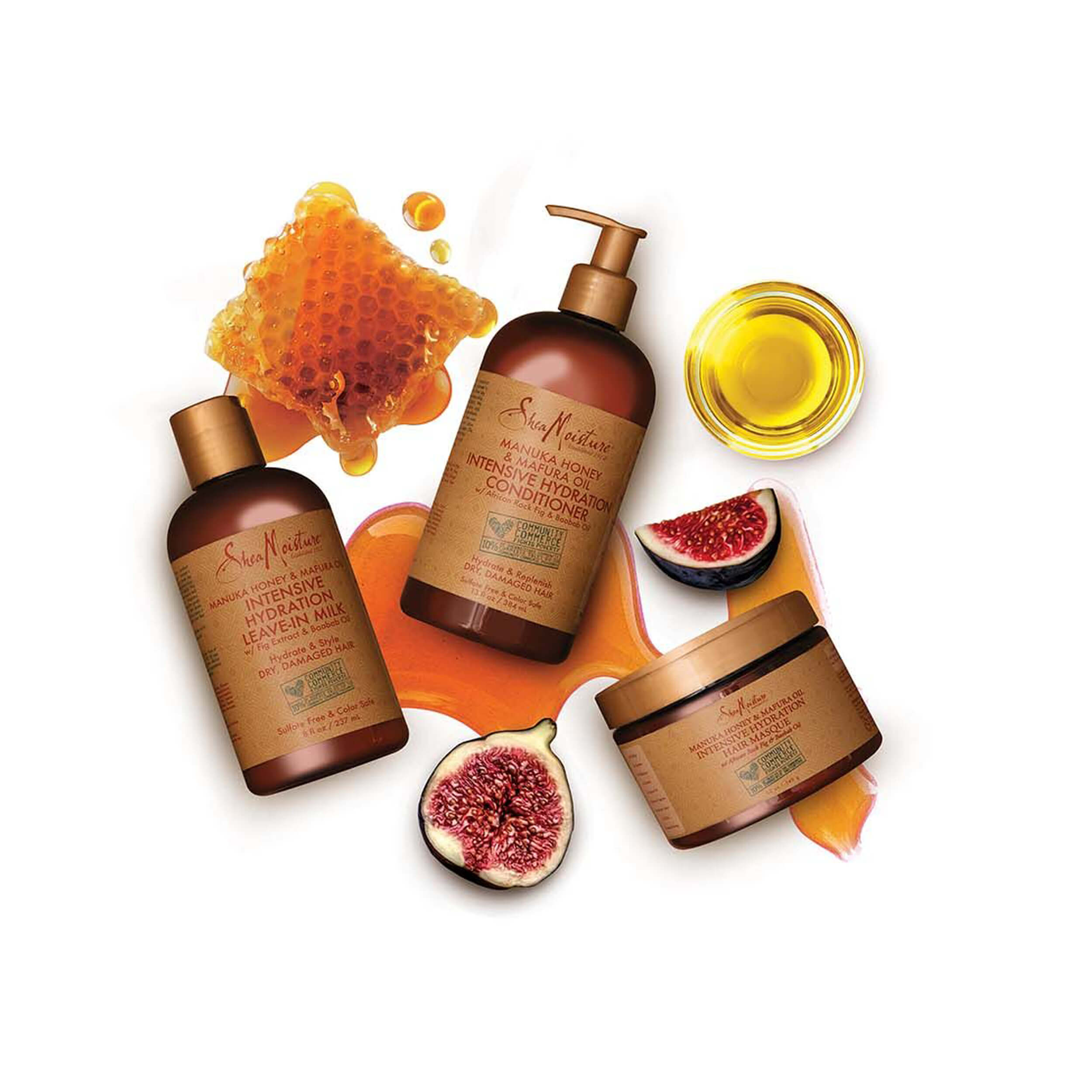 SheaMoisture Manuka Honey Marfura Oil Intensive Hydration Masque 340g