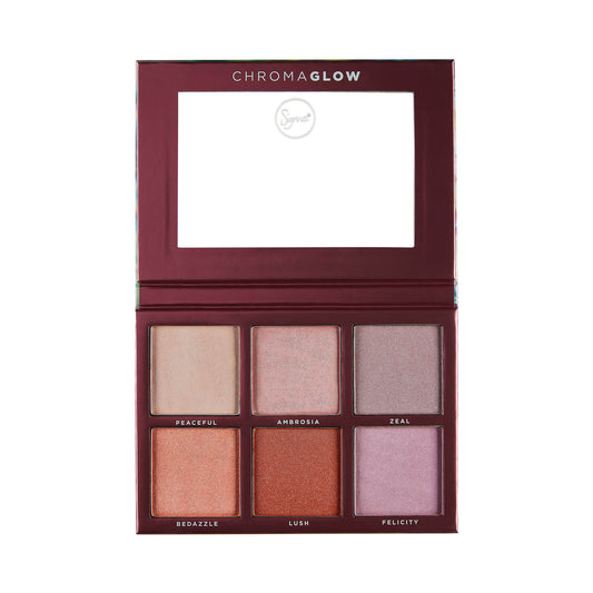 Sigma Beauty Chroma Glow Shimmer Highlight Palette