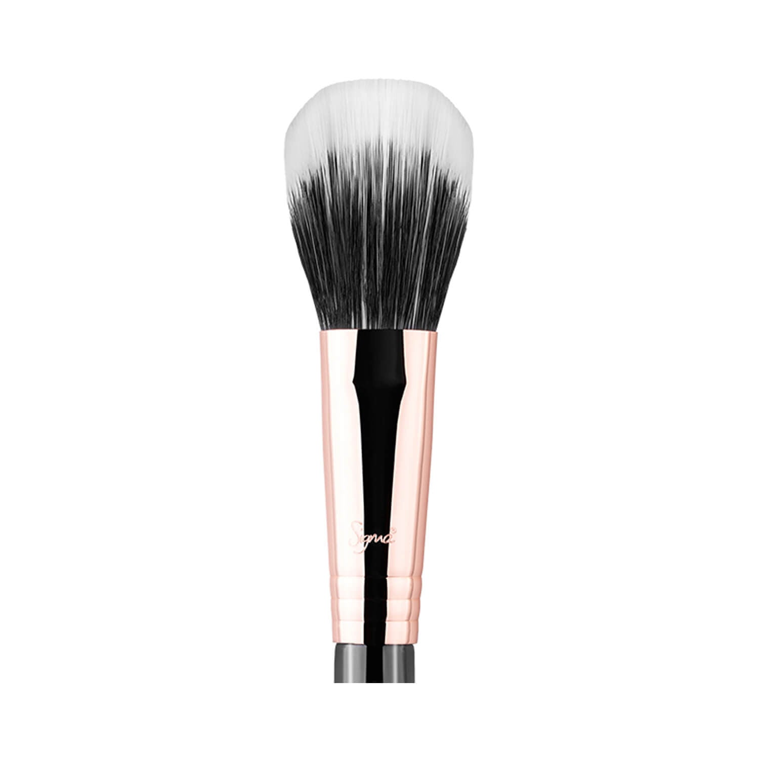 Sigma Beauty F15 Duo Fibre Powder/Blush Brush Chrome Copper