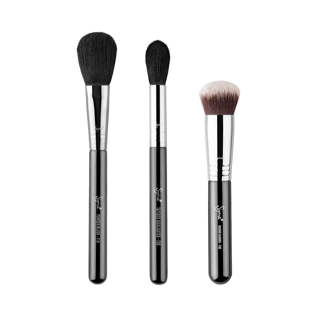 Sigma Beauty Sheer Cover Brush Set HLD03 Open
