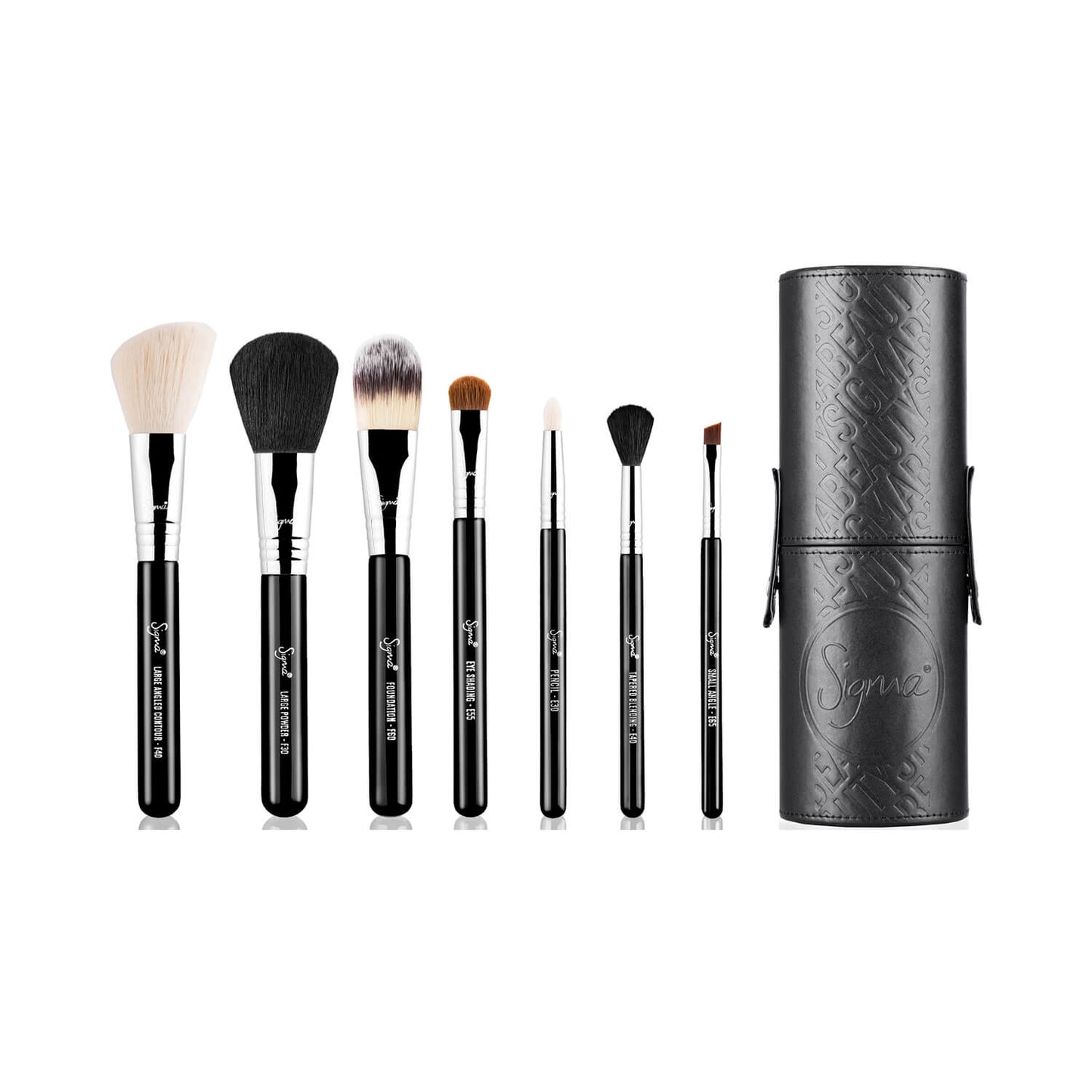 Sigma Beauty Travel Brush Kit Make Me Classy With Cup Holder