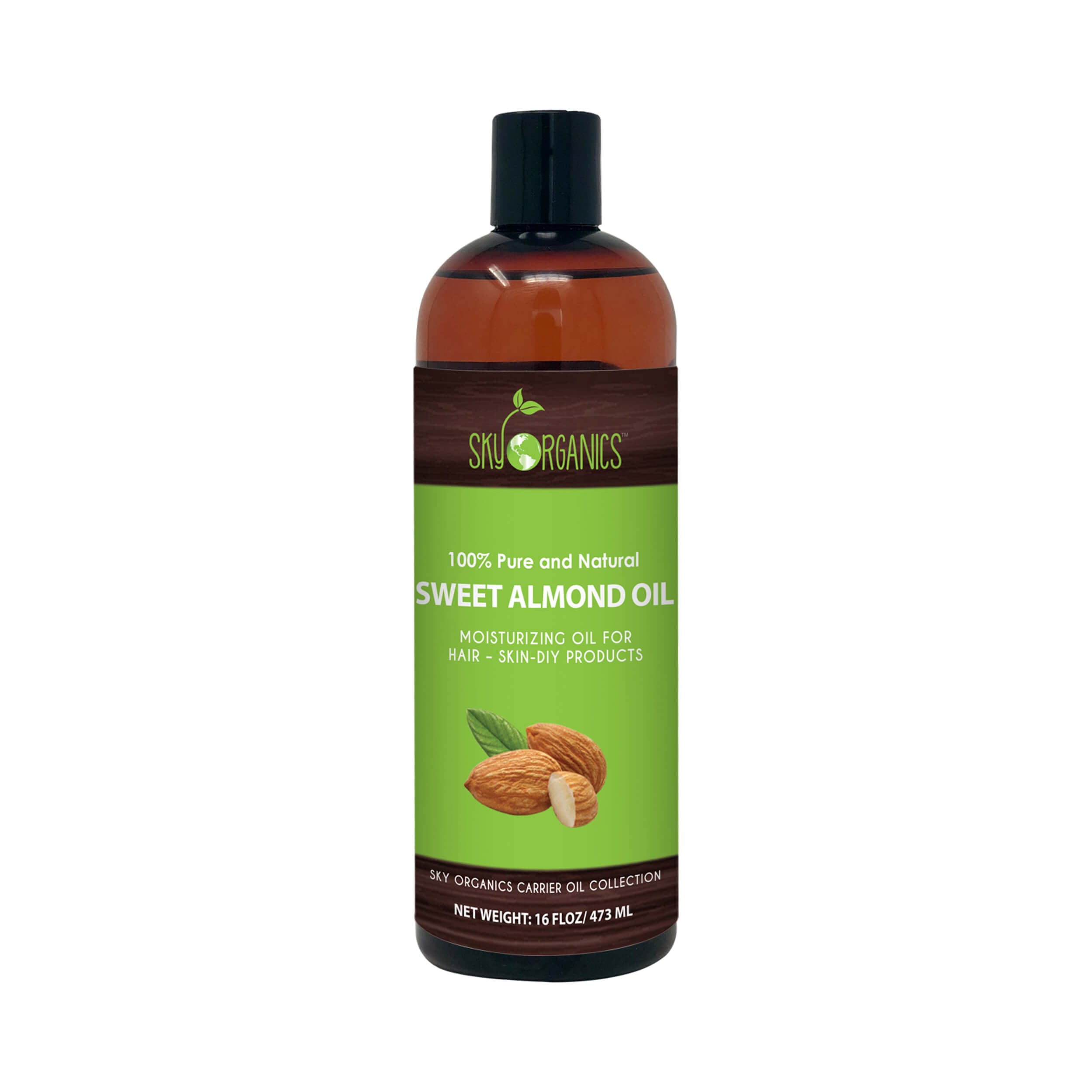Sky Organics Sweet Almond Oil 473 mL