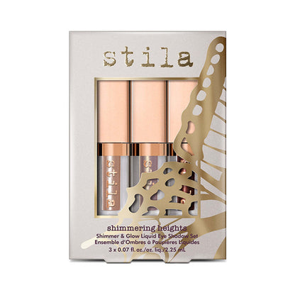 Stila Cosmetics Shimmering Heights Shimmers Glow Liquid Eye Shadow Set