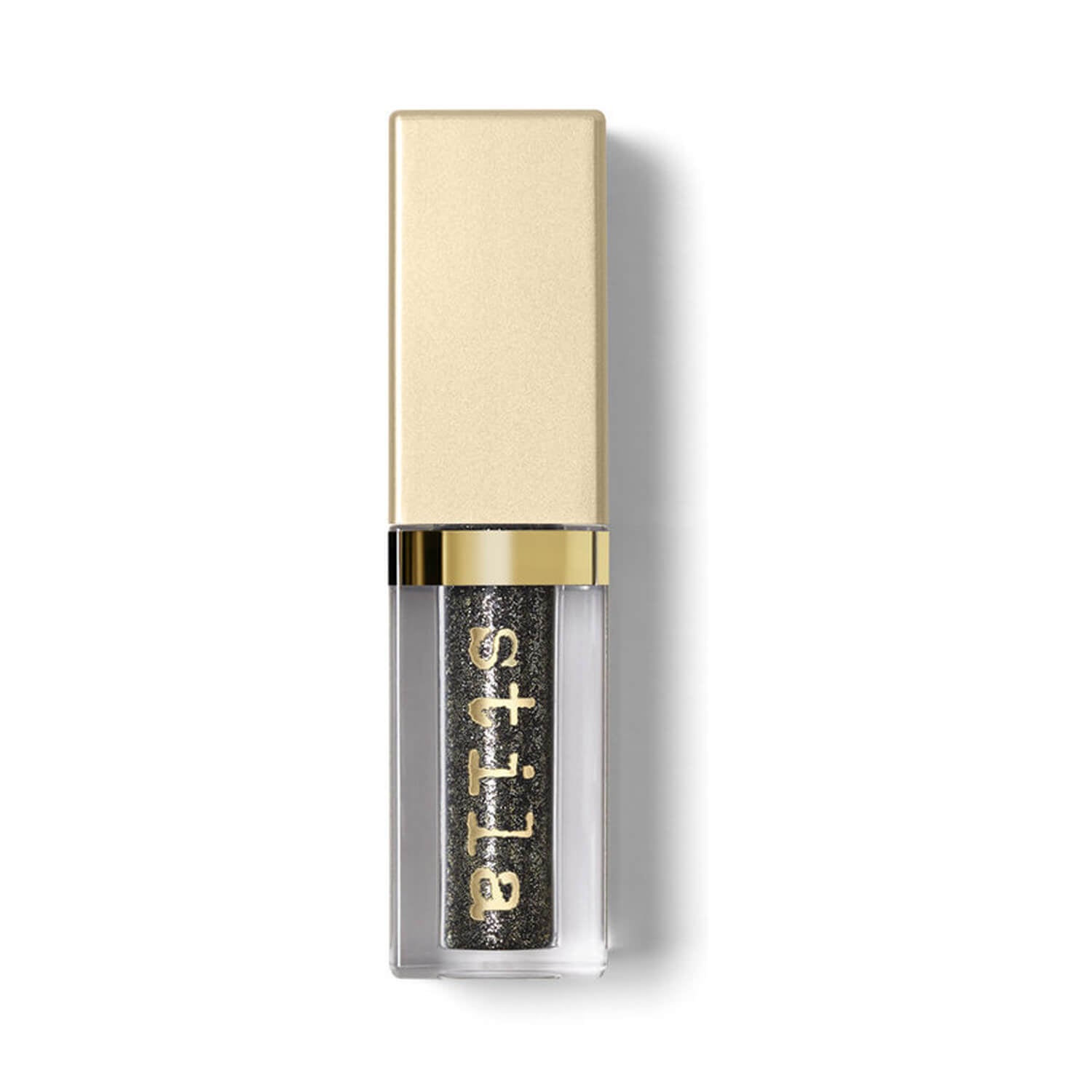 Stila Magnificent Metals Glitter Glow Liquid Eye Shadow Molten Midnight