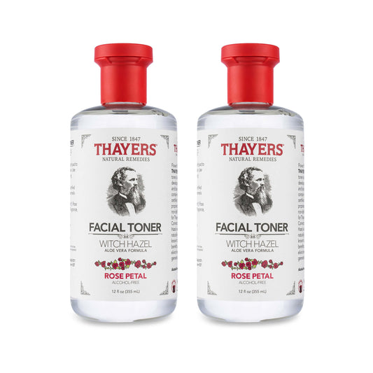 Thayers Alcohol-Free Rose Petal Witch Hazel Toner Pack of 2