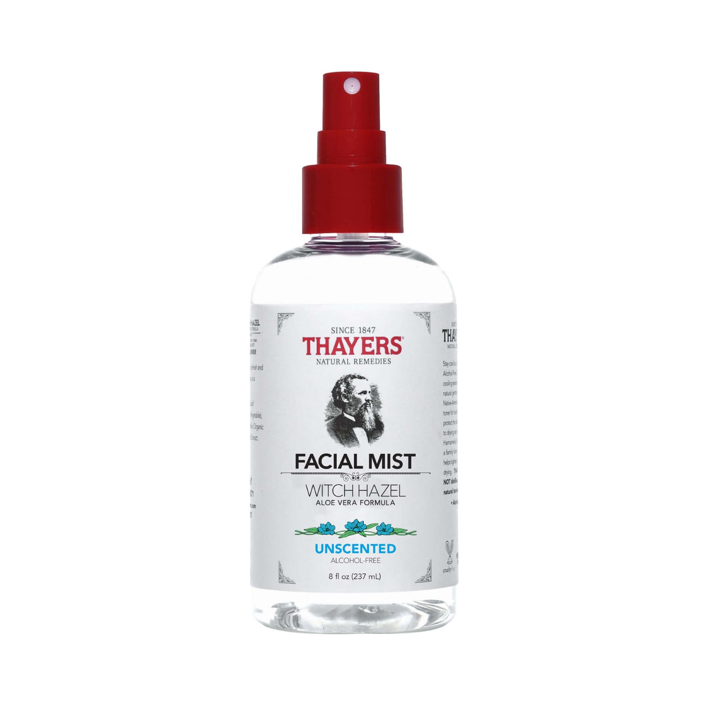 Thayers Alcohol-Free Unscented Witch Hazel Toner Facial Mist
