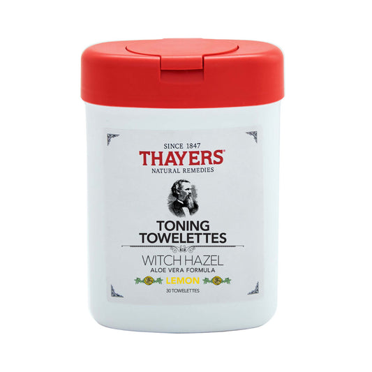 Thayers Witch Hazel Toning Towelettes Lemon Closed