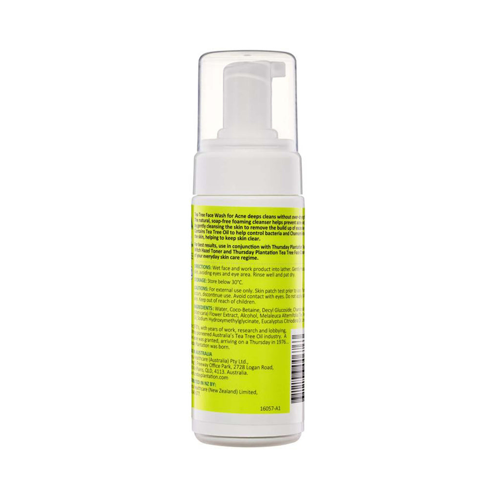 Thursday Plantation Tea Tree Face Wash for Acne 150 mL