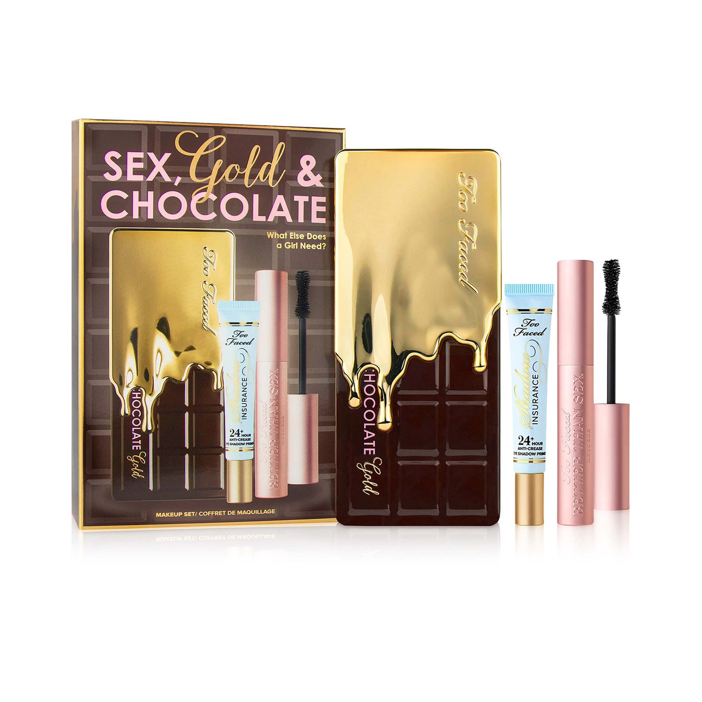 Too Faced Chocolate Gold Makeup Set Limited Edition