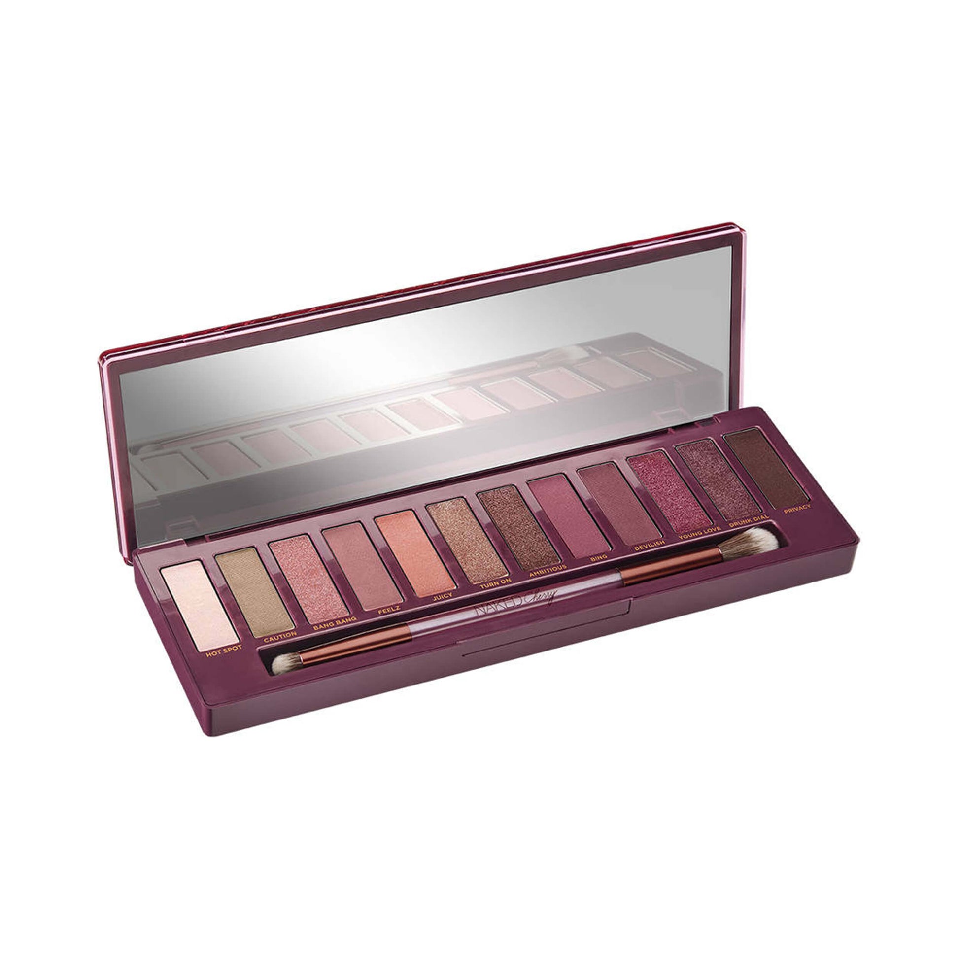 Urban Decay Naked Cherry Eyeshadow Palette Open