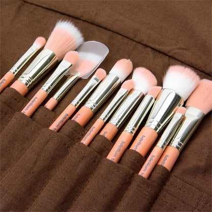 BDellium Tools Pink Bambu Deluxe 22pc with Roll-up Pouch