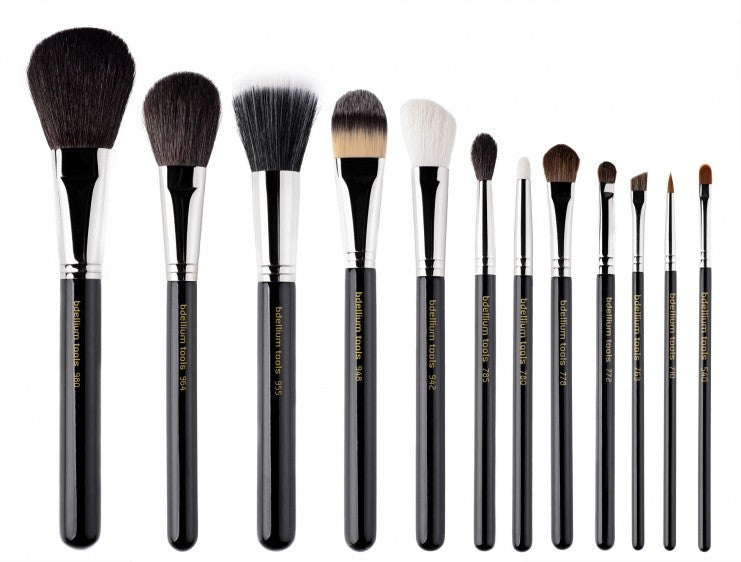 Maestro Complete 12pc. Brush Set with Roll-up Pouch