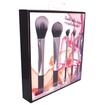 Real Techniques Nic's Picks 5 Brush Set package