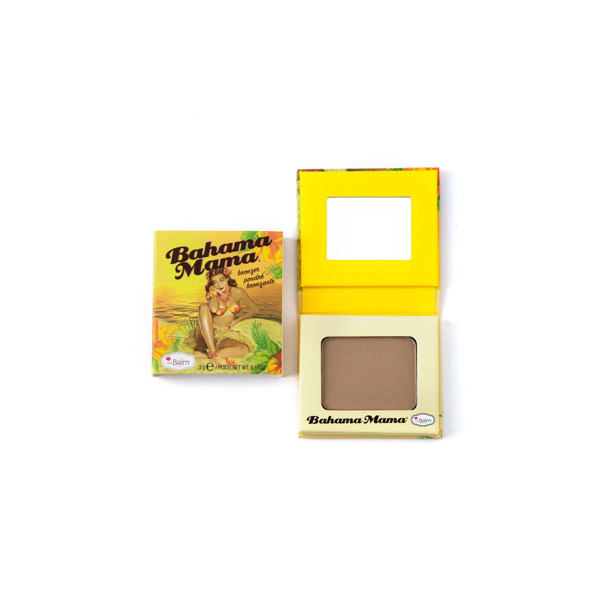 theBalm Bahama Mama Travel Size Bronzer, Shadow & Contour Powder