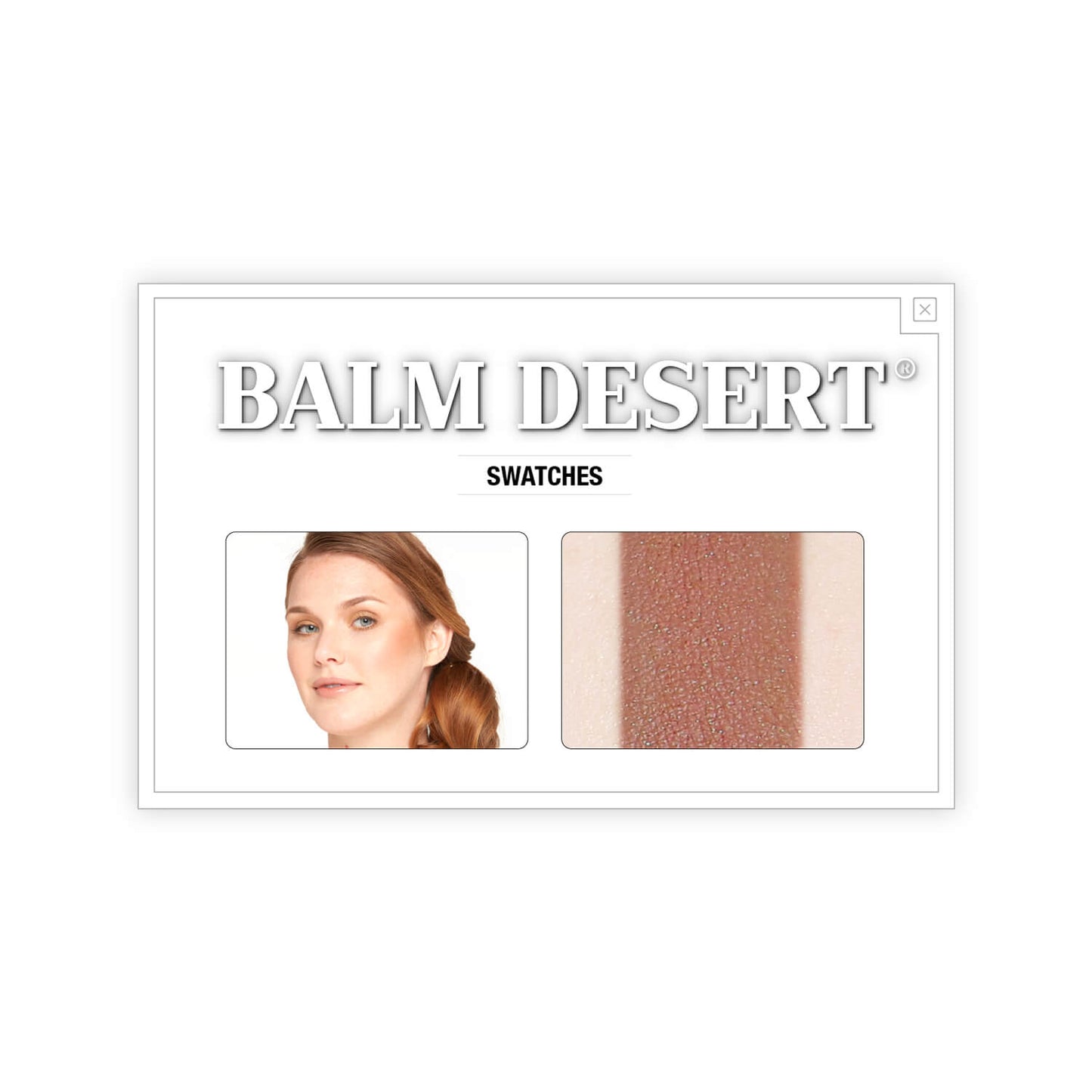 theBalm Balm Desert Bronzer Blush Swatches