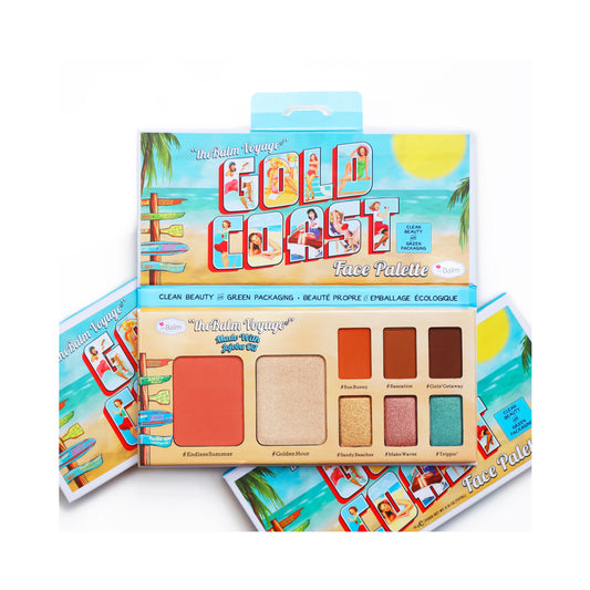 theBalm Gold Coast Face Palette Model Roz X TheBalm