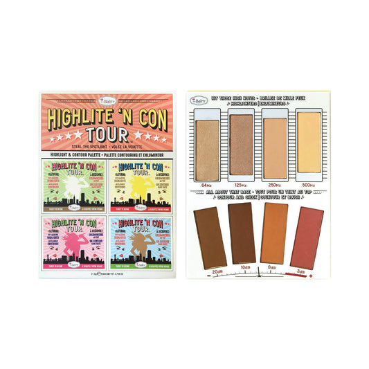 theBalm Highlite N Con Tour Highlight Contour Palette