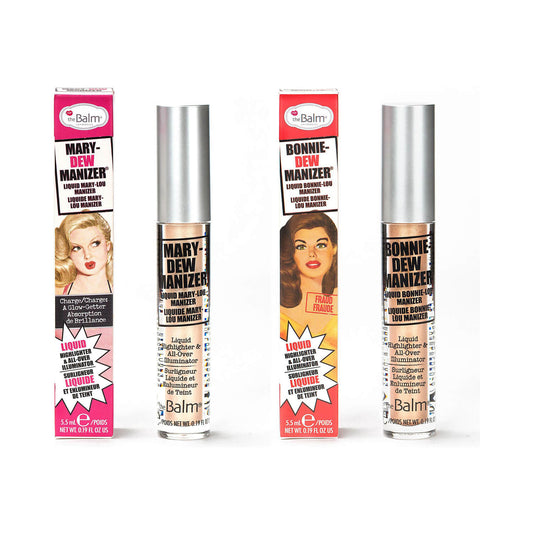 theBalm Mary-Dew Manizer Bonnie-Dew Manizer Liquid Highlighters