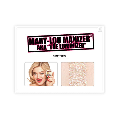 theBalm Mary Lou Manizer Highlighter Shadow Shimmer Swatch