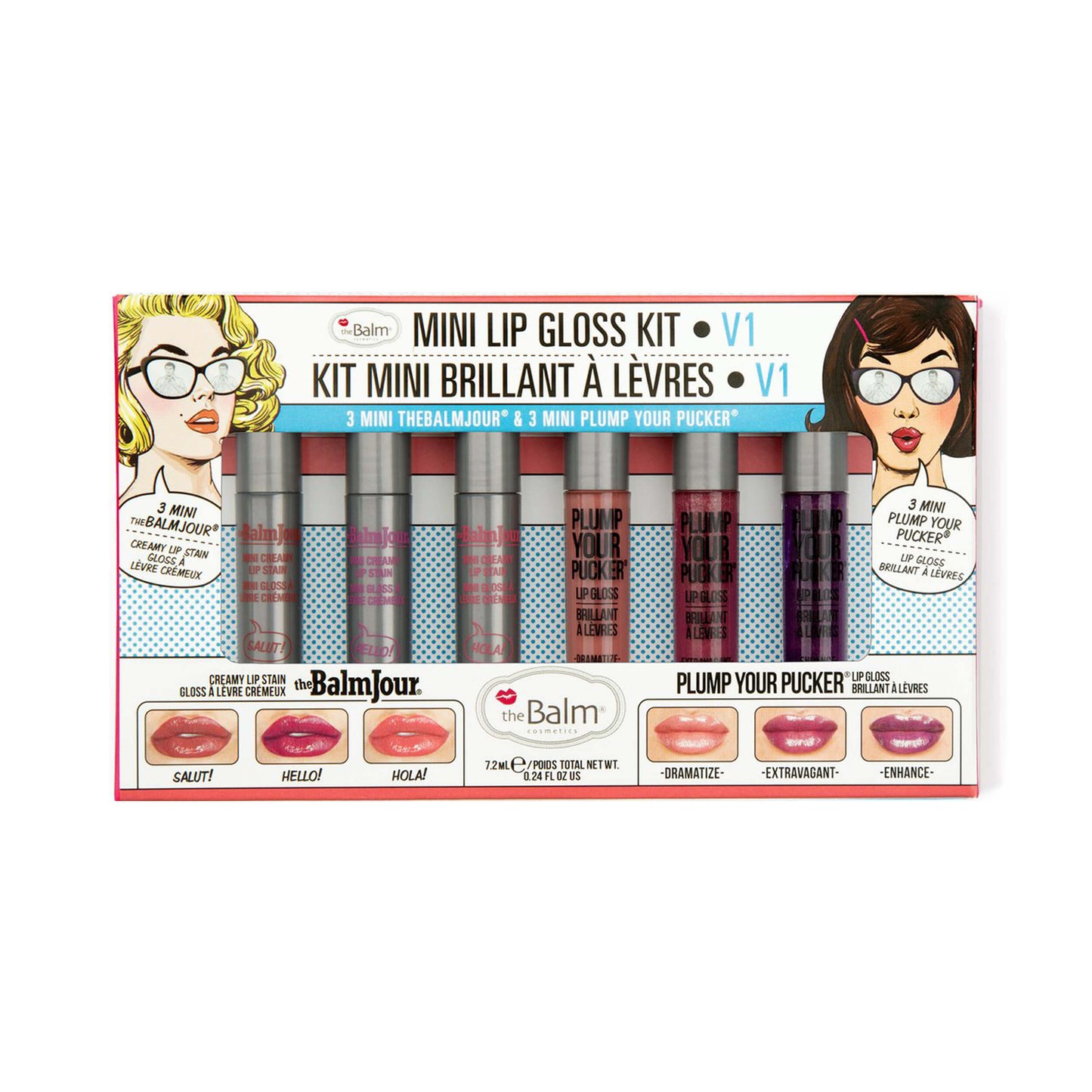 theBalm Mini Lip Gloss Kit Vol 1