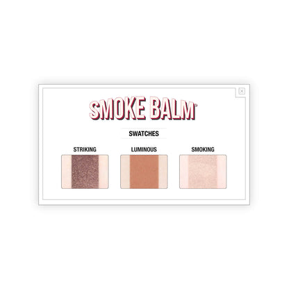 theBalm SmokeBalm® Vol. 4 Foiled Eyeshadow Palette Swatches