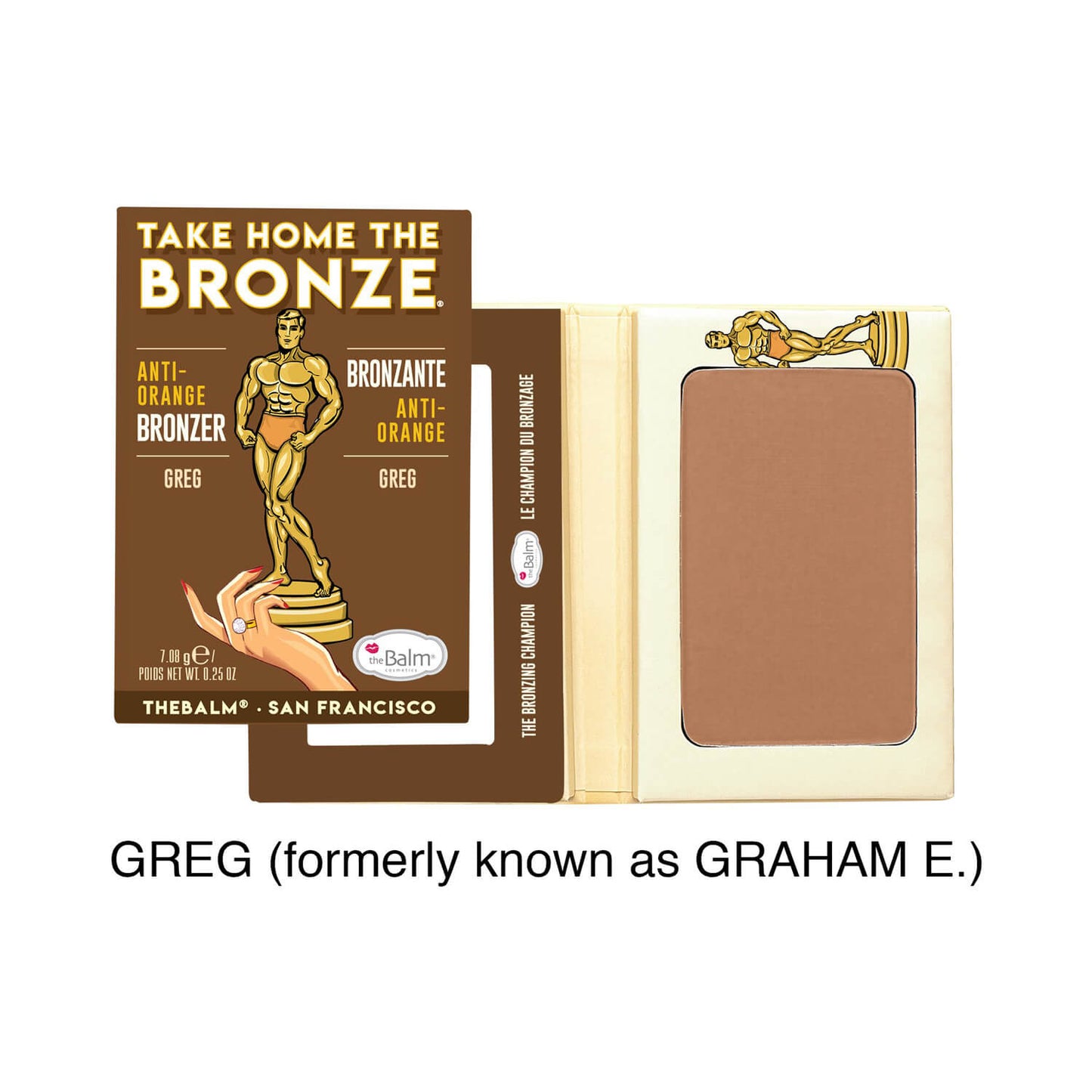theBalm Take Home The Bronze Anti-Orange Bronzer Greg
