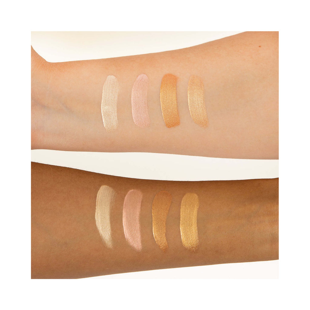 theBalm The Dew-Manizer'sQuad Swatches